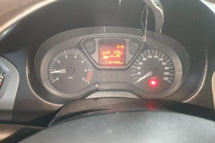 Used Citroen Elysee 2016 1.6L Manual Fashion Edition Odometer Close Up