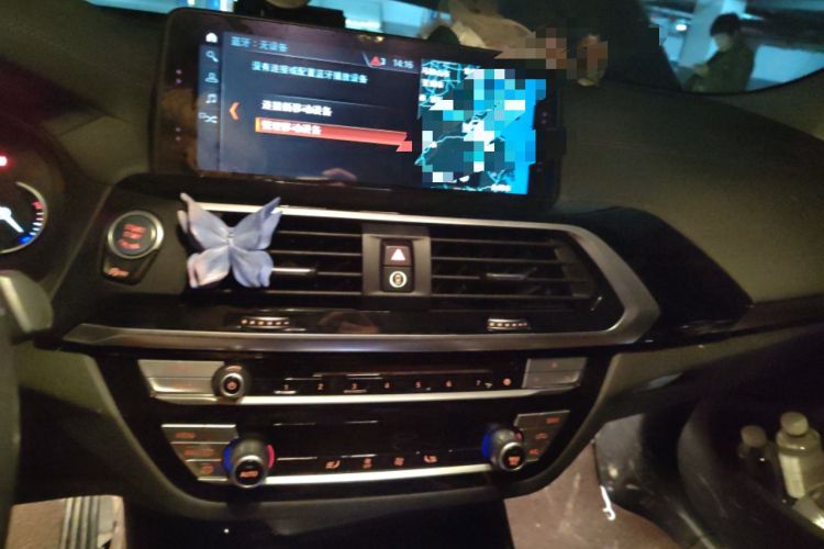 Used BMW X3 2018 xDrive25i Luxury Package China VI Emission Standard Audio And AC Panel