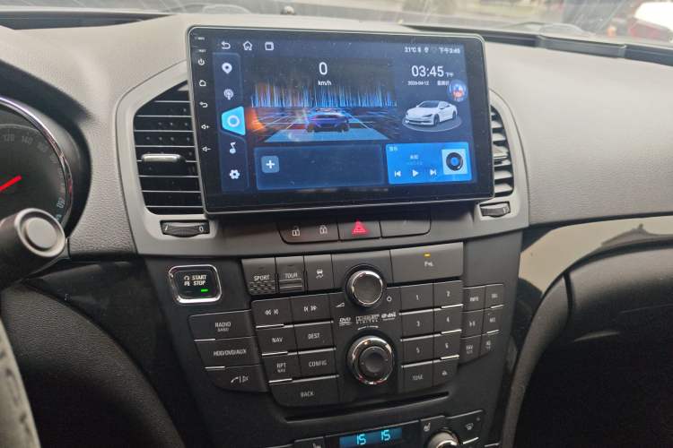 Used Buick Regal 2012 GS 2.0T Super Sport Edition Audio And AC Panel