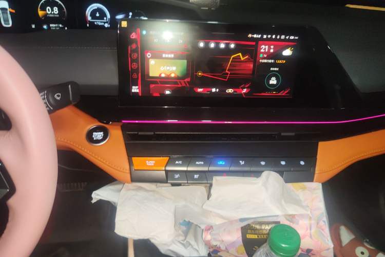 Used CHANGAN UNI-V 2023 1.5T Sport Edition Audio And AC Panel