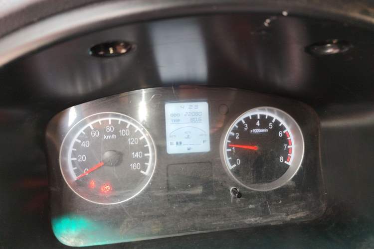 Used Jinbei Hiace X30 2021 1.5L Standard Version Air-Conditioner-Free Van China VI Emission Standard SWC15M Odometer Close Up