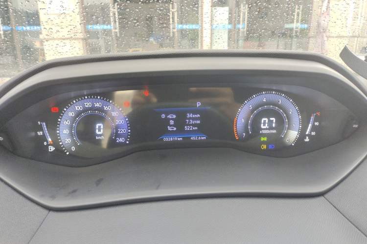 Used Peugeot 408 2024 360THP "Da Da" Edition – Romani Version Instrument Cluster