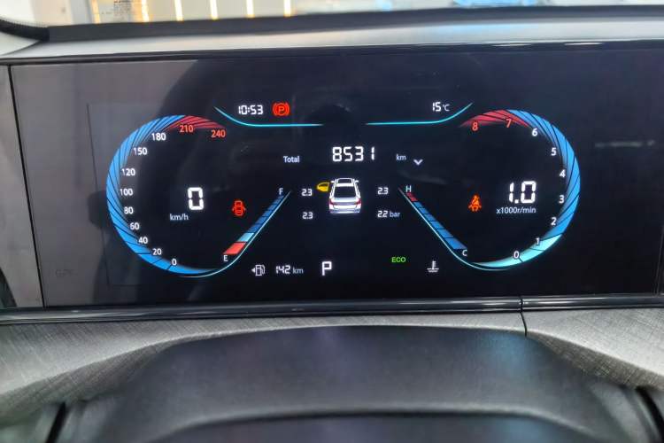 Used Changan Eado 2023 Changan Edition PLUS Blue Whale NE 1.4T GDI DCT Prestige Version
