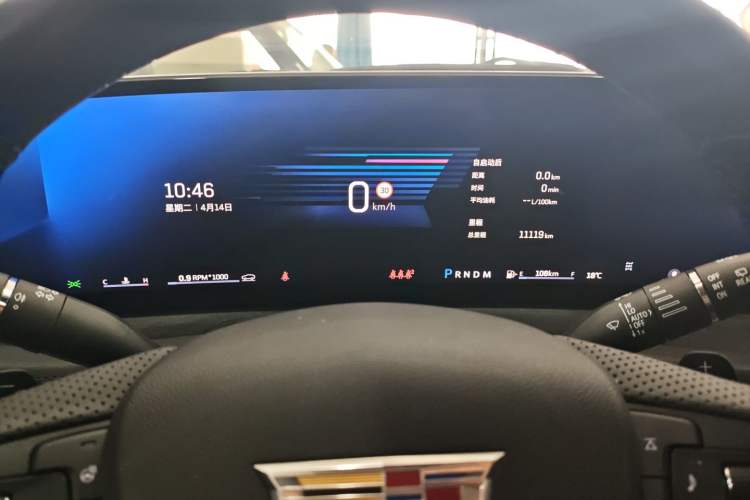 Used Cadillac XT4 2024 28T Four-Wheel Drive Luxury Version Instrument Cluster