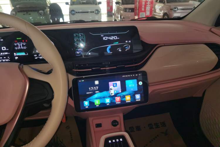 Used CHANGAN OSHAN Benni E-Star 2022 Qingxin Edition Colorful Model Lithium Iron Phosphate Audio And AC Panel