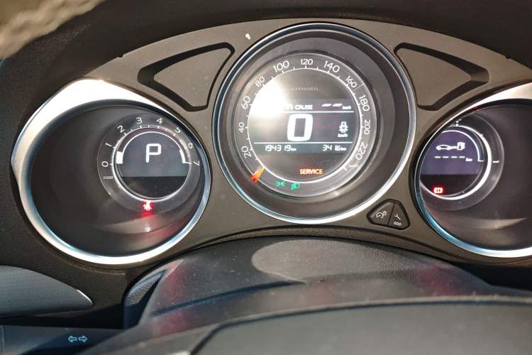 Used Citroen C4L 2016 1.2T Automatic Elite Model Instrument Cluster