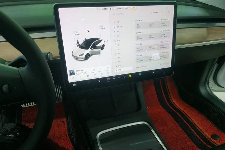 Used Tesla Model 3 2021 Revised Version Standard Range Rear-Wheel Drive Upgraded Edition 3D1
