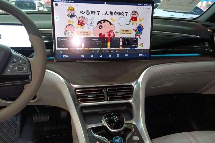 Used BYD Song Pro New Energy 2023 Champion Edition DM-i 110KM Excellence Model Audio And AC Panel