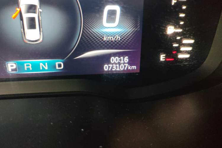 Used SWM G01 2018 1.5T Automatic Smart UP Odometer Close Up