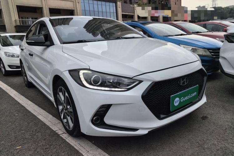 Used Hyundai Elantra (6th Generation / Lingdong) 2016 1.6L Automatic ZhiXuan – Elite Version Front Right 45 Deg