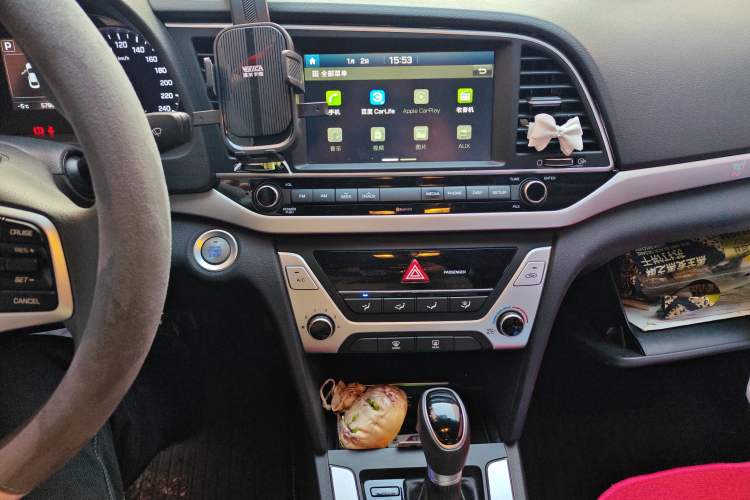 Used Hyundai Elantra (6th Generation / Lingdong) 2018 1.6L Automatic 15th Anniversary Special Edition Audio And AC Panel