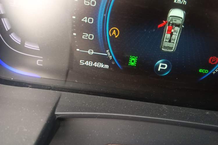 Used Geely Auto Jiajie 2021 Zhiqing 1.5TD DCT Luxury Model Odometer Close Up