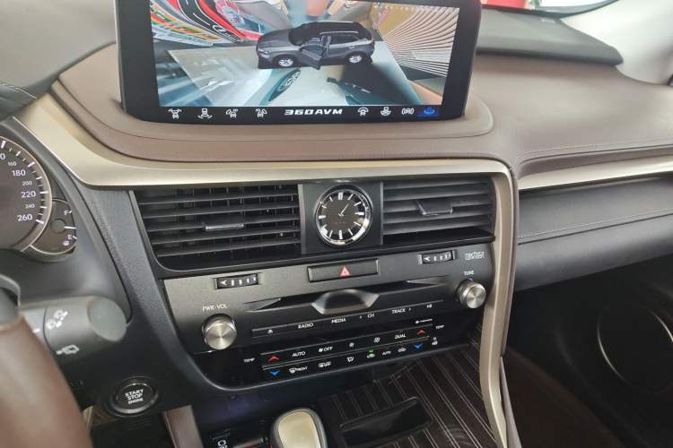 Used Lexus RX 2021 300 Four-Wheel Drive Special Edition Audio And AC Panel