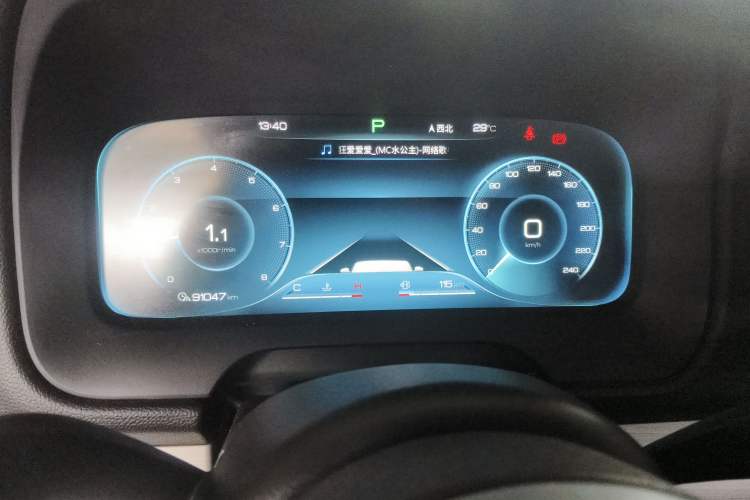 Used BYD Tang 2019 2.0T Automatic SmartConnect Luxury 7-Seater China VI Standard Instrument Cluster