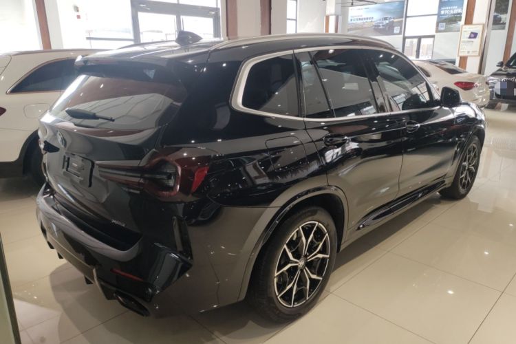 Used BMW X3 2022 Restyled xDrive25i M Sport Package Rear Right 45 Deg