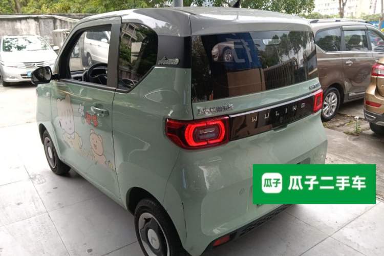 Used Wuling Hongguang MINIEV 2021 Macaron Fashion Model Lithium Iron Phosphate Exterior 2