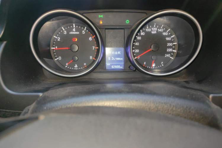 Used Haval H6 2014 Sport Version 1.5T Manual Two-Wheel Drive Elite Edition Odometer Close Up