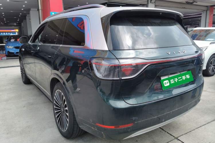 Used Hima AITO M9 2024 Range-Extended Ultra Version 42 kWh 6-Seater Model Rear Left 45 Deg