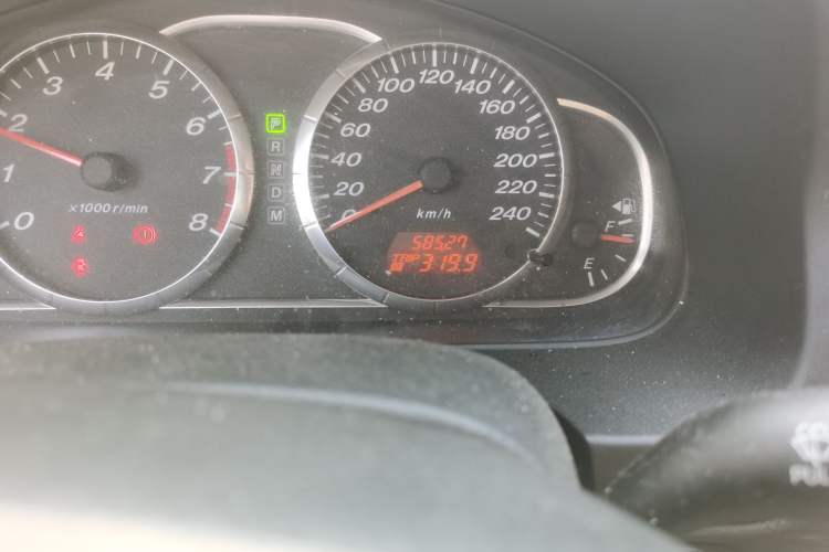 Used Mazda 6 2012 2.0L Automatic Fashion Edition Odometer Close Up