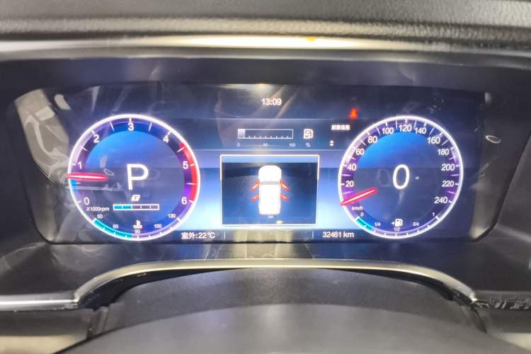 Used BAIC Off-Road BJ40 2023 2.0D Automatic Four-Wheel Drive Blade Hero Edition Adventurer Type Instrument Cluster