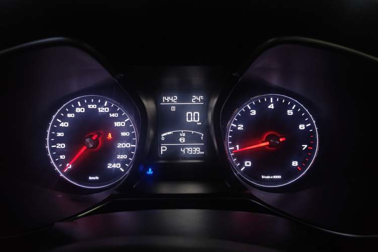 Used MG 6 2017 20T Automatic Luxury Smart Connect Version China V Standard Instrument Cluster