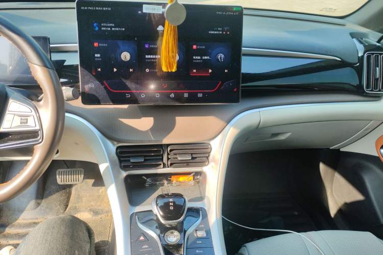 Used BYD Song Pro New Energy 2022 DM-i 110km Flagship Pro Model Audio And AC Panel