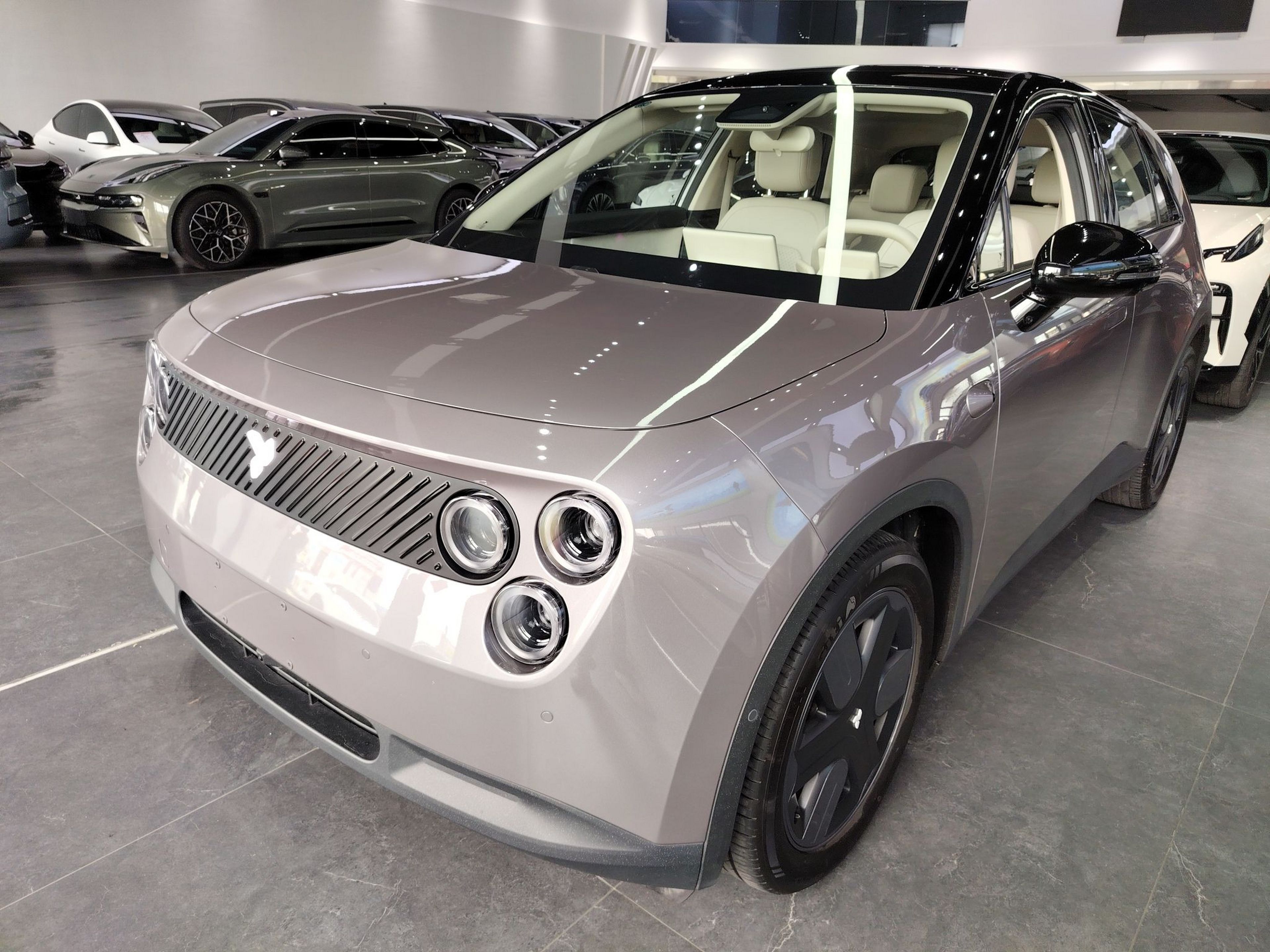 تحت مقدمة السيارة