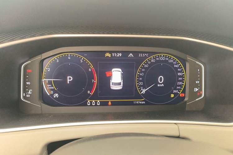 Used Volkswagen Tayron 2024 330TSI Two-Wheel Drive Luxury Plus Advanced Version Instrument Cluster