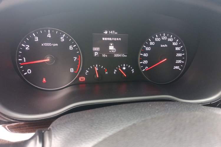 Used Kia K3 (Kai Shen) 2017 1.8L Automatic GLS Odometer Close Up