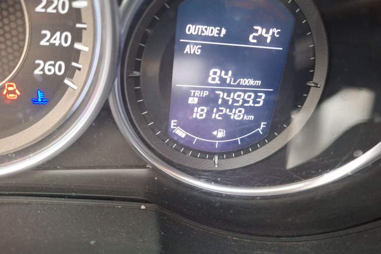 Used Mazda Atenza 2014 2.0L Blue Sky Fashion Edition Odometer Close Up