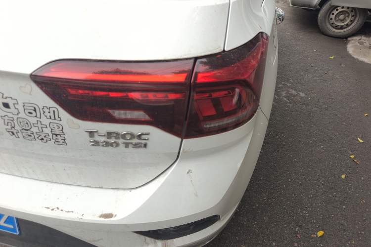 Used Volkswagen T-ROC 2019 230TSI DSG Two-Wheel-Drive Advanced Version China VI Standard Right Rear Taillight
