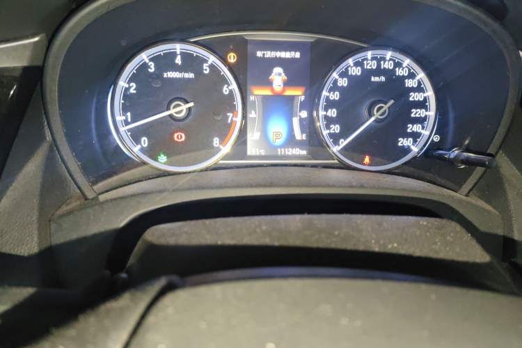 Used Honda Spirior 2017 2.0L Classic Edition Odometer Close Up