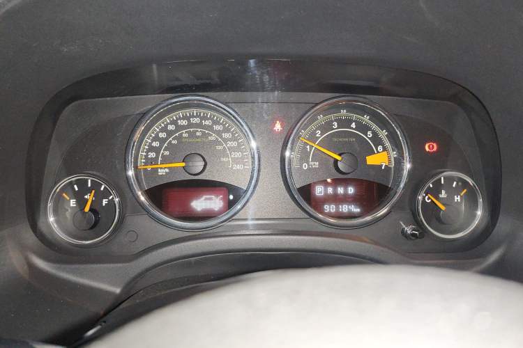 Used Jeep Compass 2014 Revised Version 2.0L Two-Wheel Drive Elite Edition Instrument Cluster