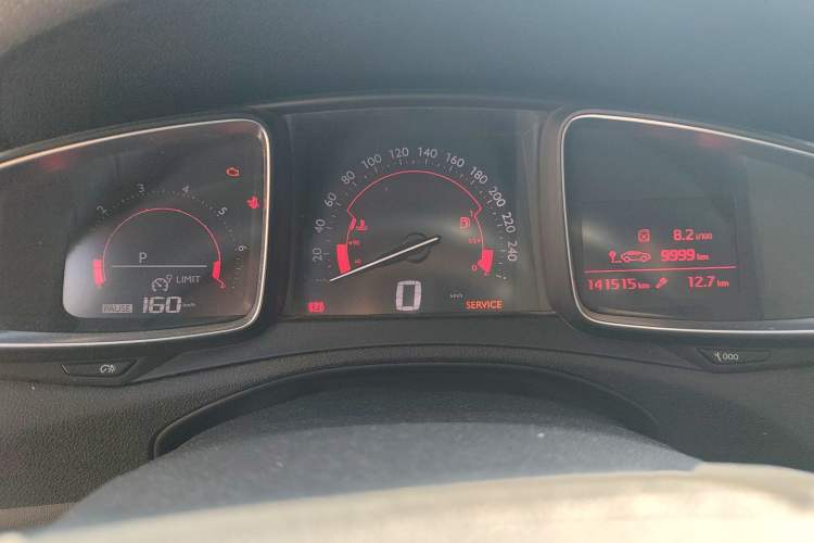 Used DS 5LS 2016 1.6T Comfort Edition THP160 Instrument Cluster