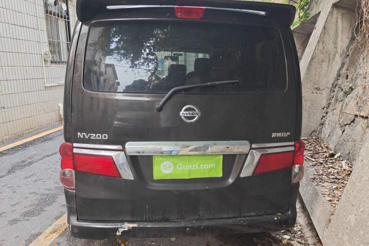 Used Nissan NV200 2014 1.6L CVT Zunya Model China IV Standard Rear
