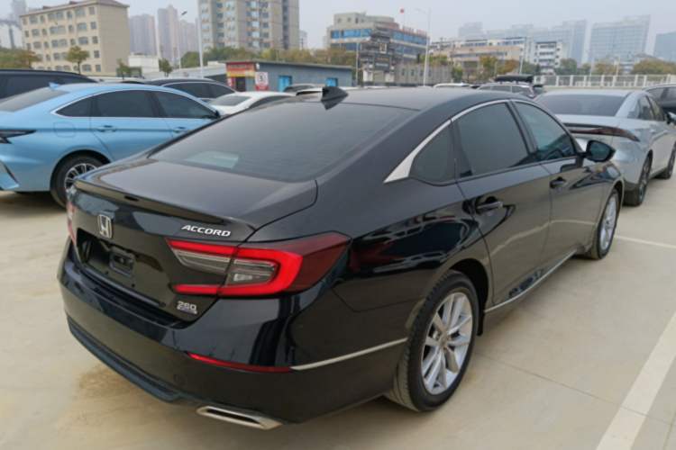 Used Honda Accord 2022 260TURBO Luxury Edition Rear Right 45 Deg