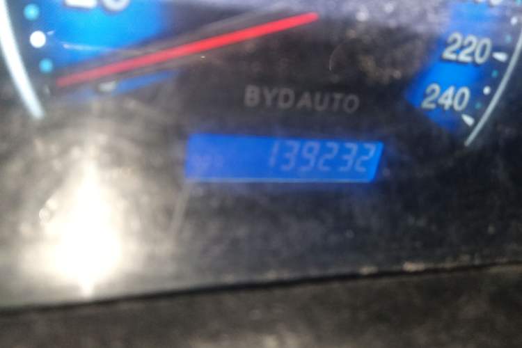 Used BYD F3 2012 Energy-Saving Model 1.5L Manual Comfort Version