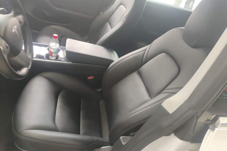 Used Tesla Model 3 2019 Long-Range Rear-Wheel-Drive Version Left Front Seat