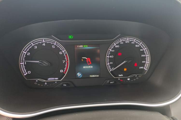 Used Geely Auto Binray 2019 200T DCT Binchi Edition Instrument Cluster