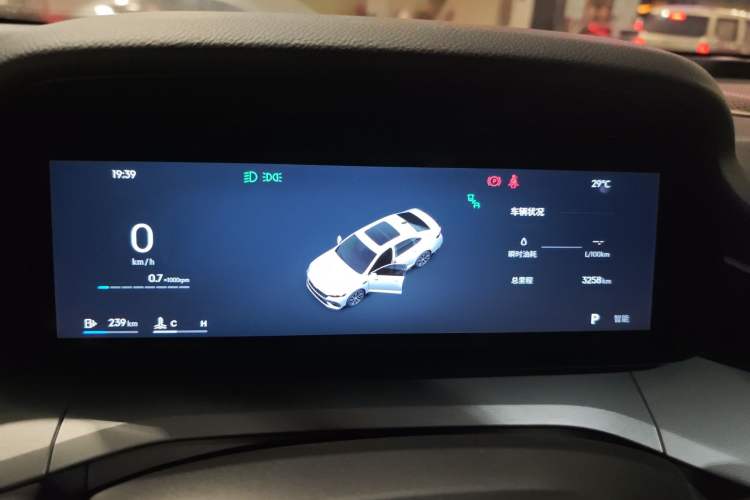 Used Geely Auto Preface 2026 Model Oriental Yao 1.5TD Kunlun Edition Instrument Cluster