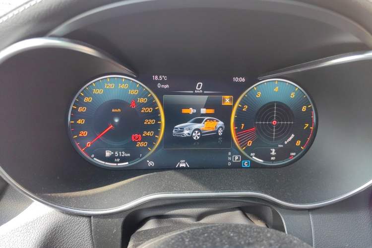 Used Mercedes-Benz GLC Coupe 2022 Refreshed GLC 300 4MATIC Coupe SUV Instrument Cluster