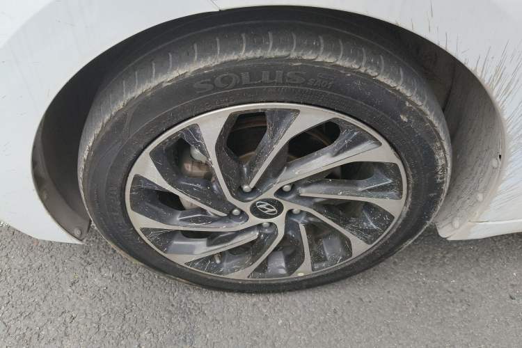 Used Hyundai Elantra (6th Generation / Lingdong) 2019 1.4T Dual-Clutch Xuan Dong · Dynamic Model Left Front Wheel Hub