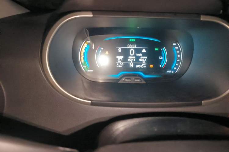 Used Chery Little Ant 2019 4-Seater Smart Edition 30.6 kWh Odometer Close Up