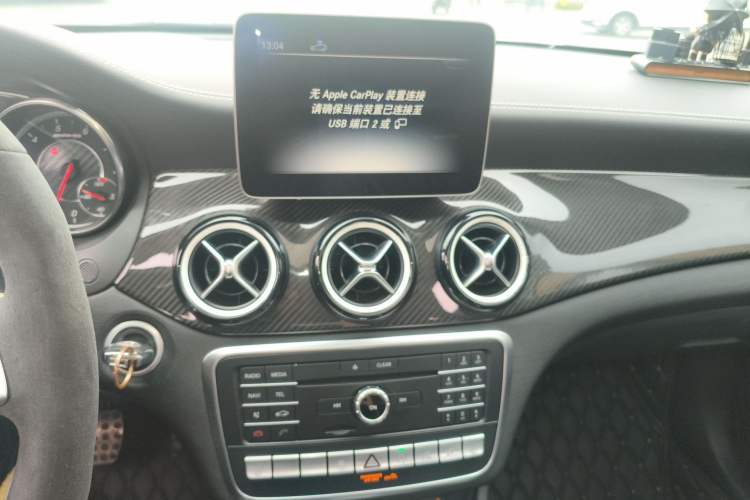 Used Mercedes-Benz CLA AMG 2017 Facelift AMG CLA 45 4MATIC Audio And AC Panel