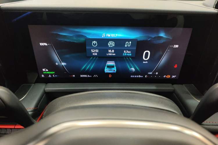 Used Ford Edge 2023 Ford Explorer L 2.0T EcoBoost E-Hybrid Four-Wheel Drive 7-Seater ST-Line Instrument Cluster