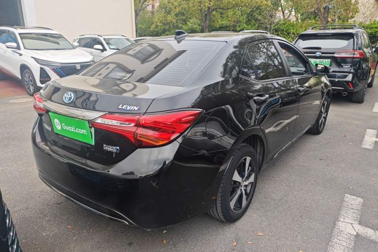Used Toyota Levin Hybrid E+ 2019 1.8L PH V E-CVT Luxury Edition Rear Right 45 Deg