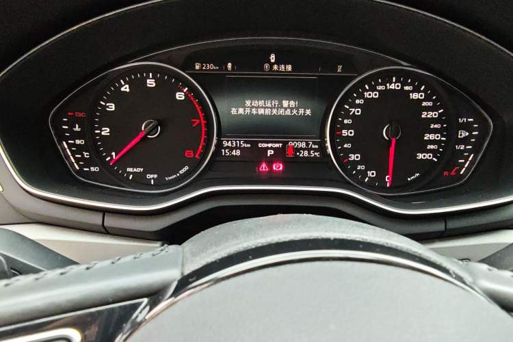 Used Audi A4L 2018 30th Anniversary Edition 40 TFSI Trendy Model Instrument Cluster