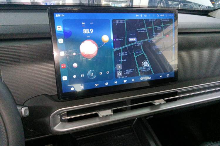 Used BAIC Off-Road BJ30 2024 1.5T Magic Electric Drive Advanced Version Audio And AC Panel