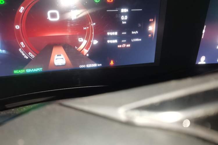 Used Dongfeng Aeolus Huge 2022 Mach Dual-Motor 1.5T MHD Dare-to-Dream Edition Odometer Close Up