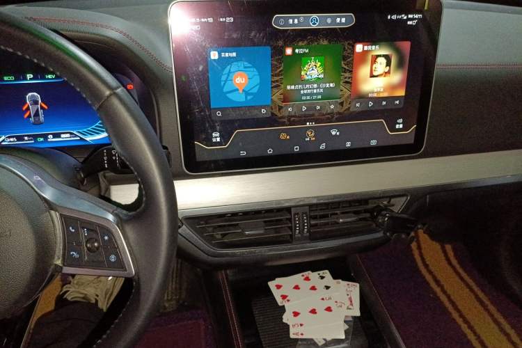 Used BYD Tang New Energy 2018 DM 2.0T All-Wheel Drive Smart Connect Elite 7-Seater China V Emission Standard Audio And AC Panel